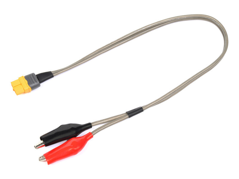 Revtec Konverzní kabel Pro XT-60 baterie - krokosvorky 14AWG 40cm - GF-1205-033 - expresní doprava