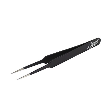 Straight tapered tweezers - Black