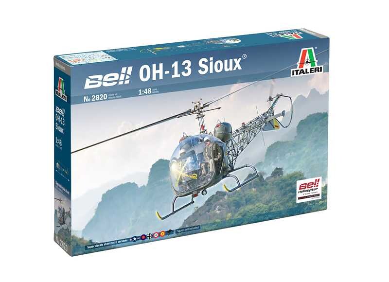 Italeri Model Kit vrtulník 2820 - OH-13 Sioux Corean War (1:48) - 33-2820 - expresní doprava