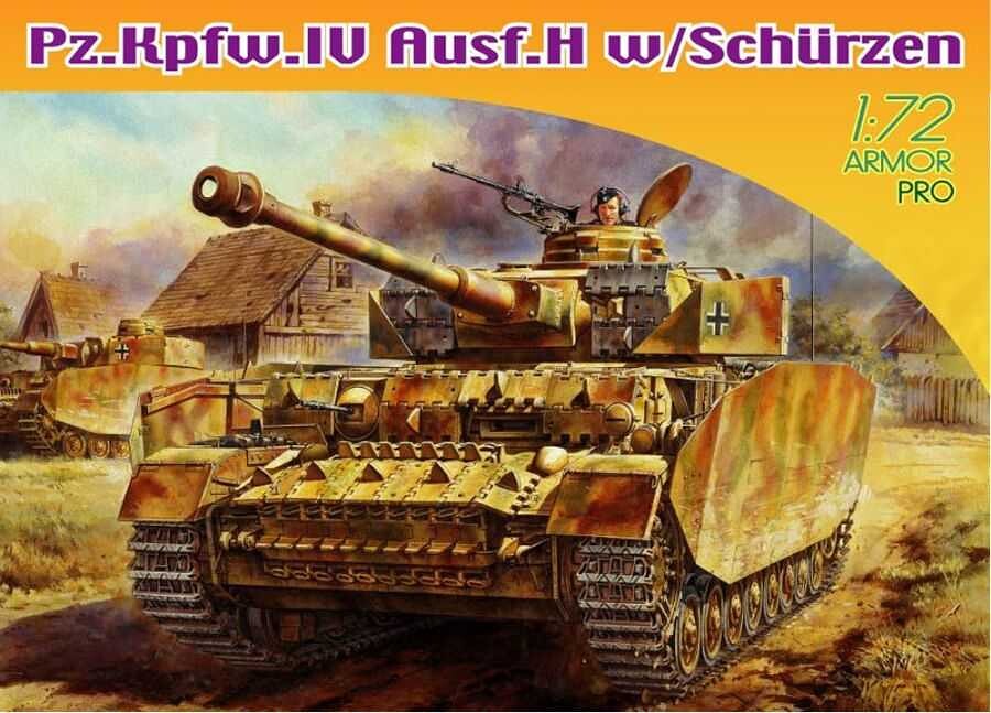 DRAGON Model Kit tank 7497 - Sd.Kfz.IV Ausf.H (1:72) - 34-7497 - expresní doprava