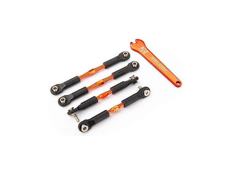 Traxxas ojnička 39/49mm hliníková oranžová (2+2) - TRA3741T - expresní doprava