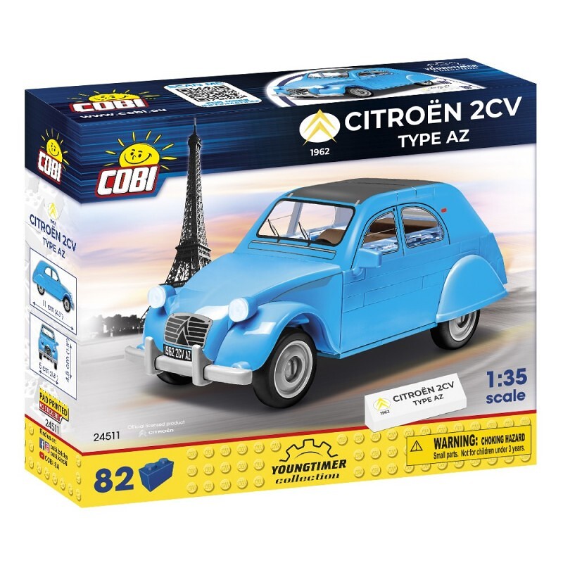 COBI Citroen 2CV typ AZ (1962), 1:35, 82 k [COBI-24511]