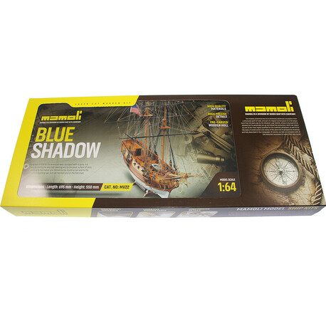 MAMOLI Blue Shadow brig 1778 1:64 kit