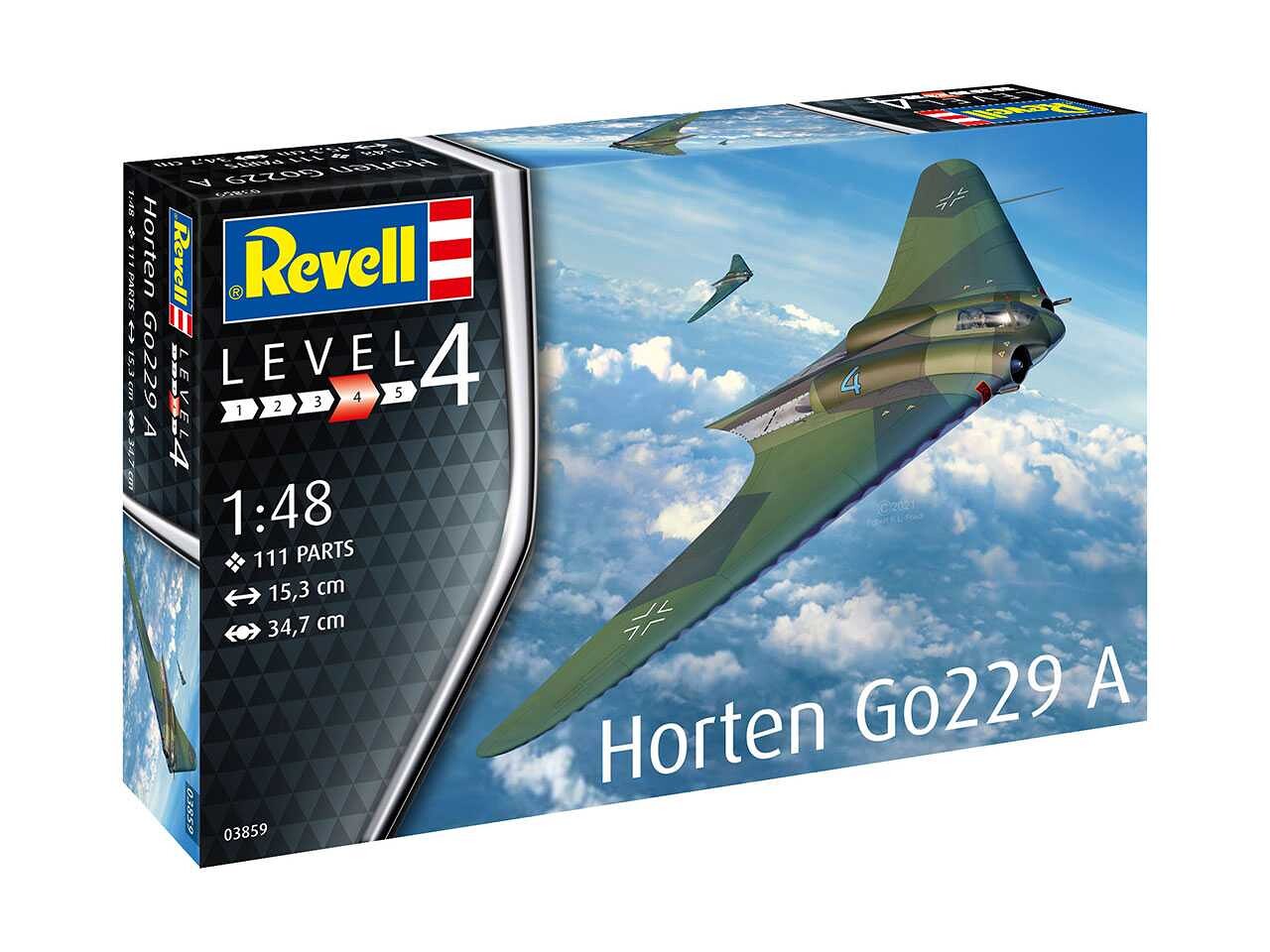 Revell Plastic ModelKit letadlo 03859 - Horten Go229 A-1 (1:48) - 18-03859 - expresní doprava