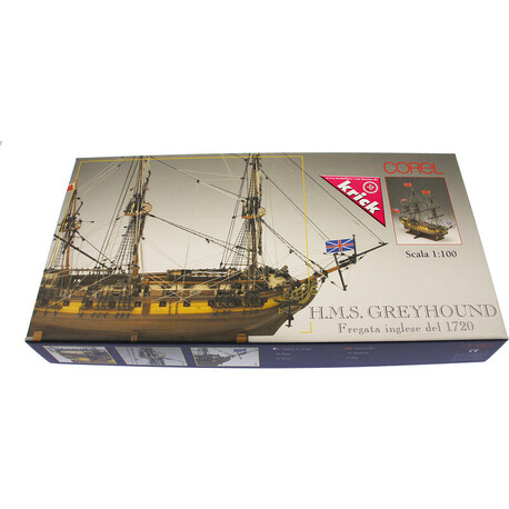 COREL HMS Greyhound frigate 1720 1: 100 kit