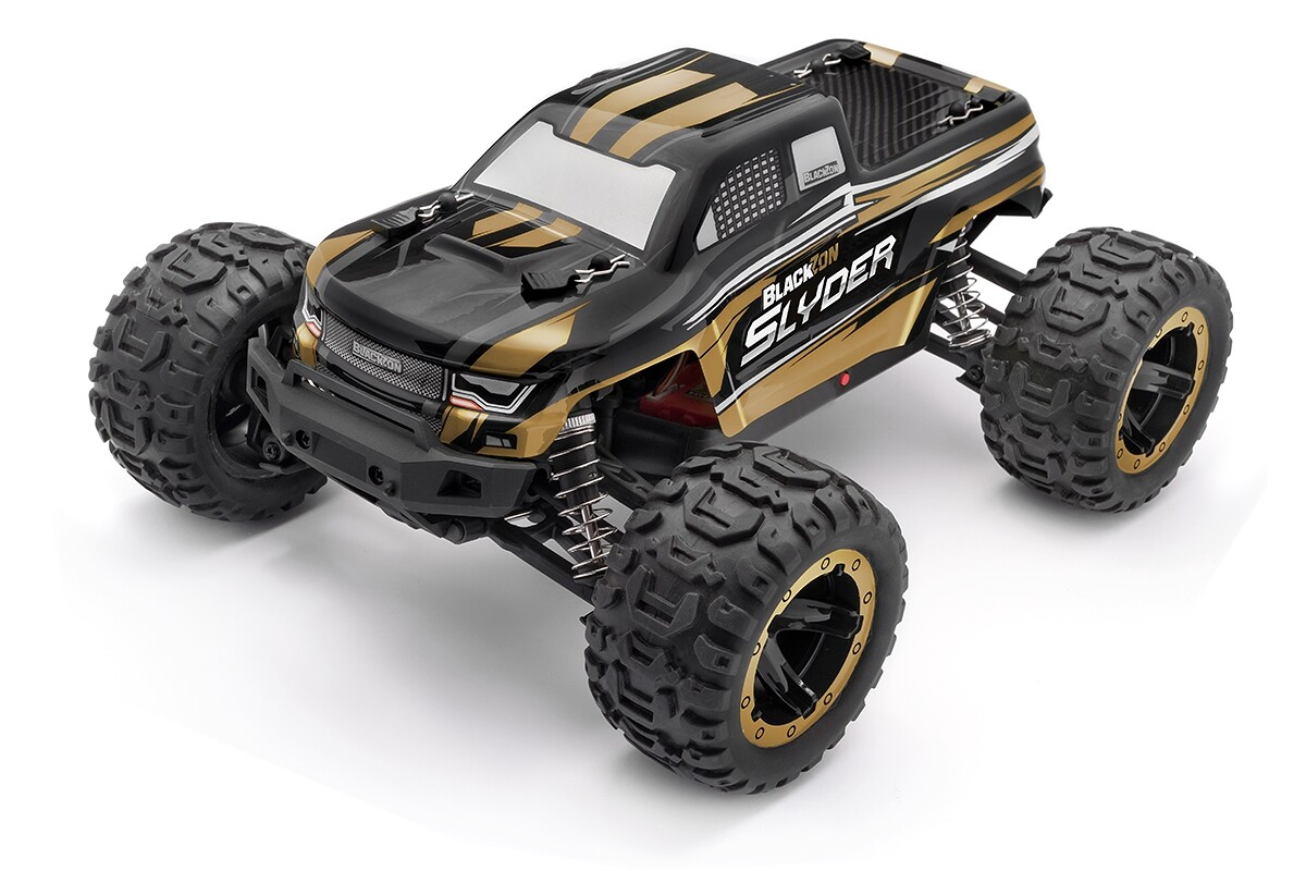 BlackZon Slyder MT Monster Truck 1/16 RTR - Zlatý - HPI540101 - expresní doprava