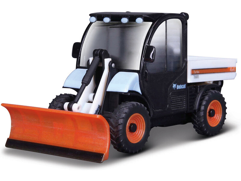 Bburago Bobcat Toolcat 5600 s pluhem - BB18-31805 - expresní doprava