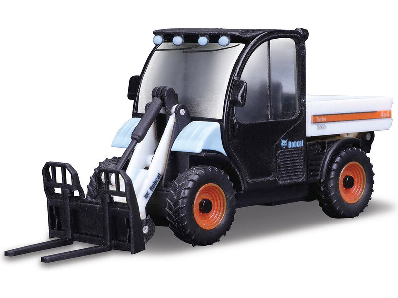 Bburago Bobcat Toolcat 5600 s paletovacími vidlemi - BB18-31806 - expresní doprava