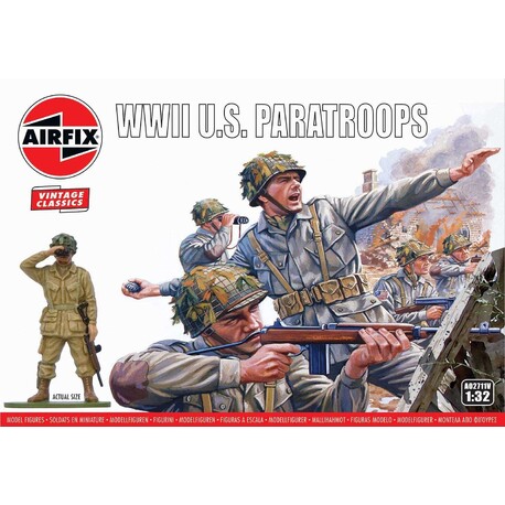 Classic Kit VINTAGE figures A02711V - WWII US Paratroops (1:32)