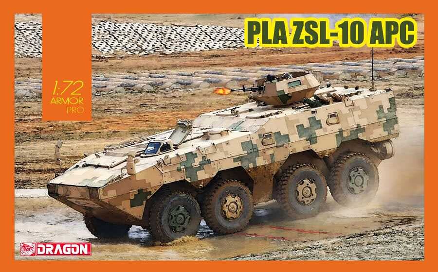 DRAGON Model Kit military 7684 - PLA ZSL-10 APC (1:72) - 34-7684 - expresní doprava