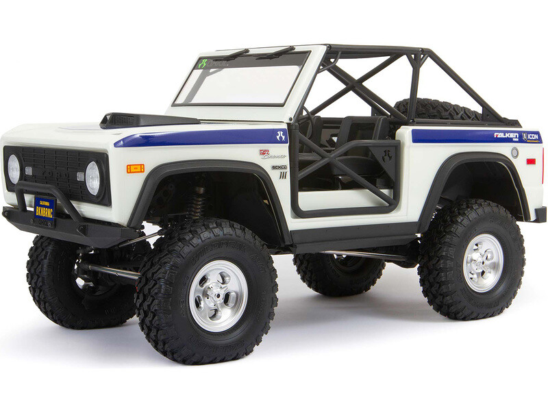 Axial SCX10 III Early Ford Bronco 4WD 1:10 bílý - AXI03014BT2 - expresní doprava