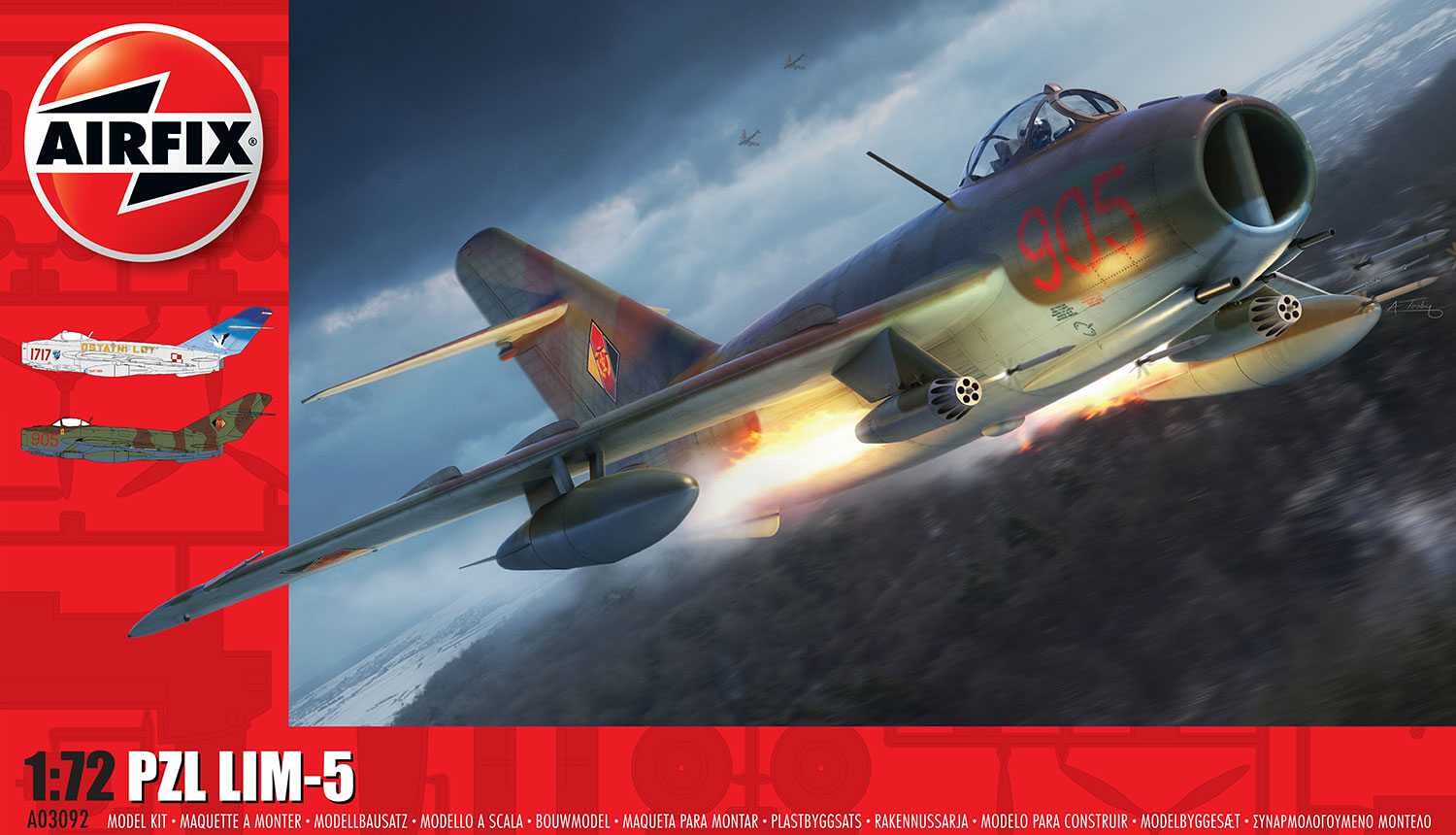 Airfix Classic Kit letadlo A03092 - LIM-5 (1:72) - 30-A03092 - expresní doprava