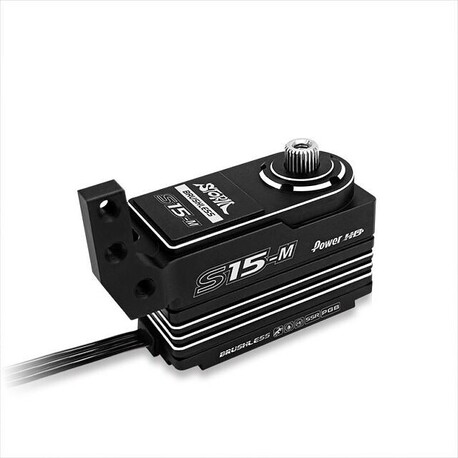 Power HD Servo Power HD S15 Brushless Low Profil SSR MG for Mugen MTC2 (15kg / 0.06s)