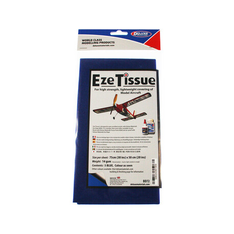 Eze Tissue coating paper 14g / m2 75x50cm blue (5pcs)