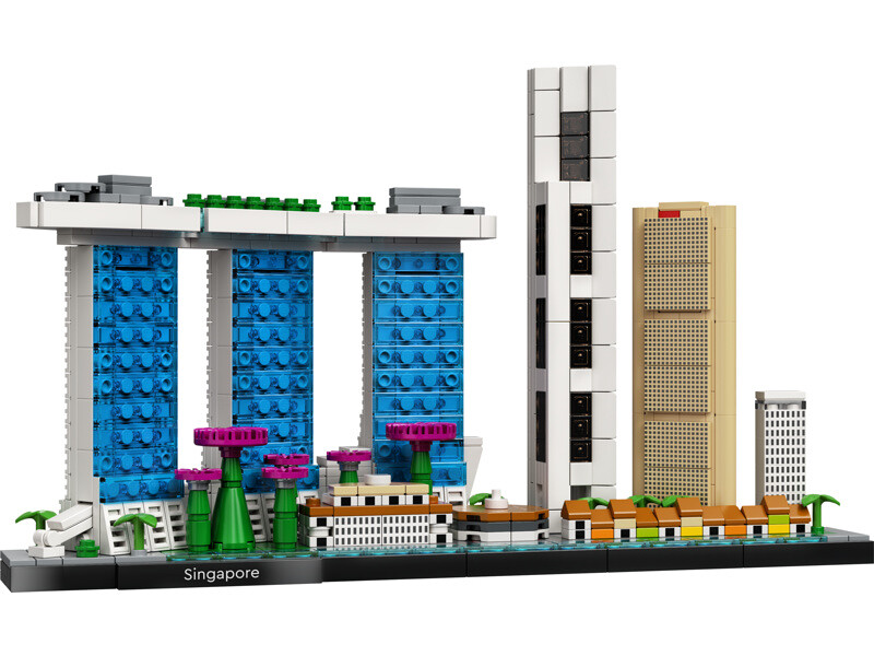 LEGO Architecture - Singapur - LEGO21057 - expresní doprava