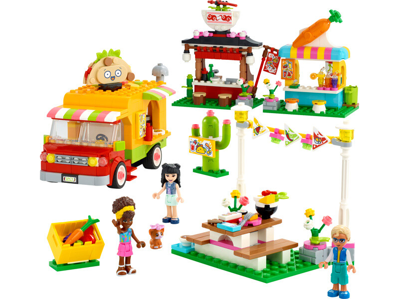 LEGO Friends - Pouliční trh s jídlem - LEGO41701 - expresní doprava