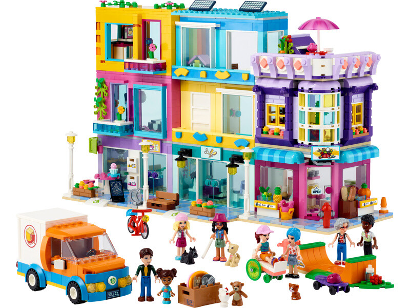 LEGO® Friends 41704 Budovy na hlavní ulici - LEGO41704 - expresní doprava