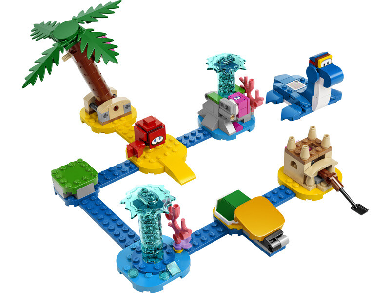 LEGO Super Mario - Na pláži u Dorrie – rozšiřující set - LEGO71398 - expresní doprava