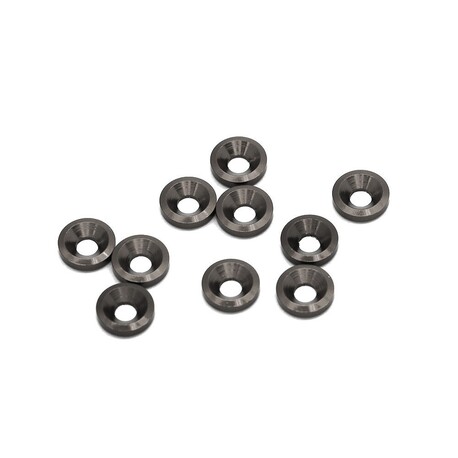 SWORKz aluminum washers for M3 countersunk screws, 10 pcs.