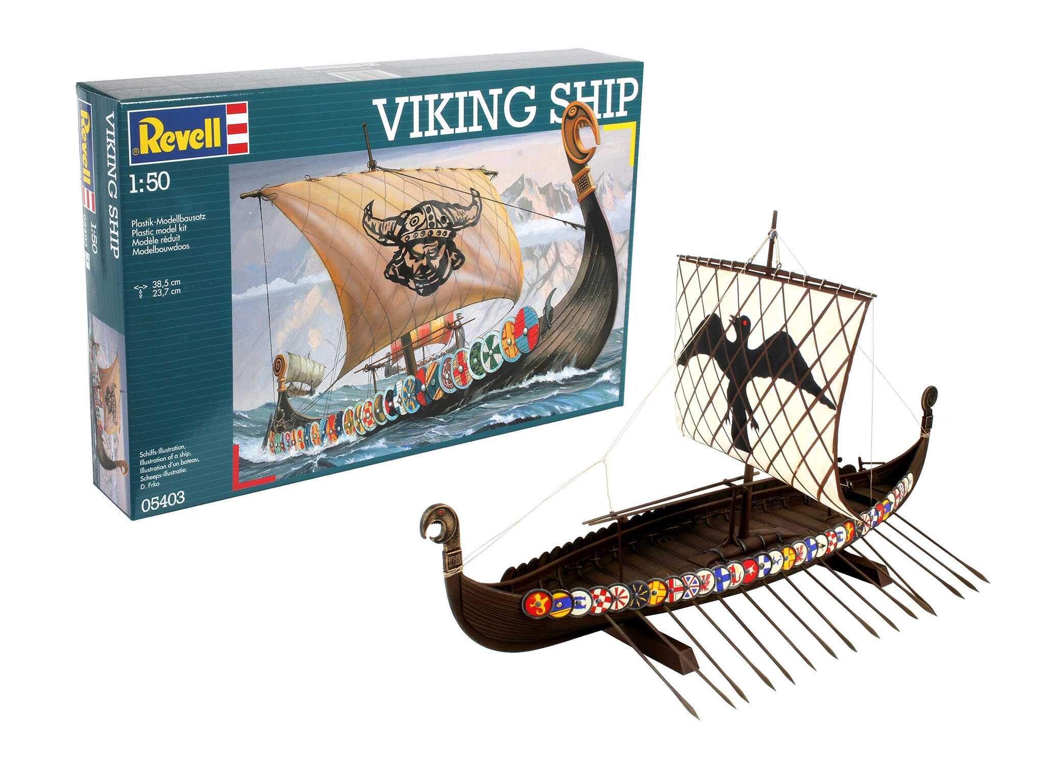 Revell ModelSet loď 65403 - Viking Ship (1:50) - 18-65403 - expresní doprava