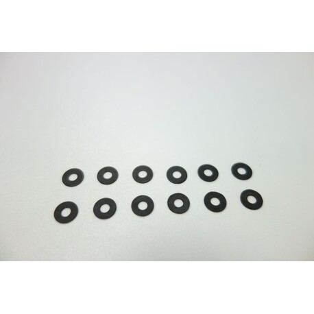 SWORKz steel washers 3x8x0.5mm, 10 pcs.