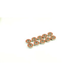 SWORKz ball bearings with red gum. duster 8x16x5mm, 10 pcs.