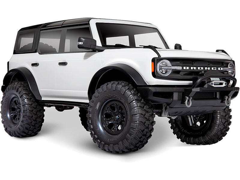 Traxxas TRX-4 Ford Bronco 2021 1:10 RTR bílý - TRA92076-4-WHT - expresní doprava