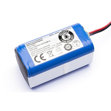 Lithium-Ionen-Akku 2500 mAh / 14,4 V (36 Wh)