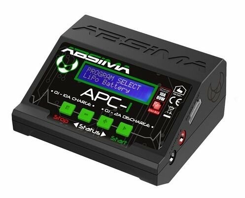 Nabíjačka Absima APC-1 NiMH/LiPo/LiFe 10A 80W 12/220V 4000013