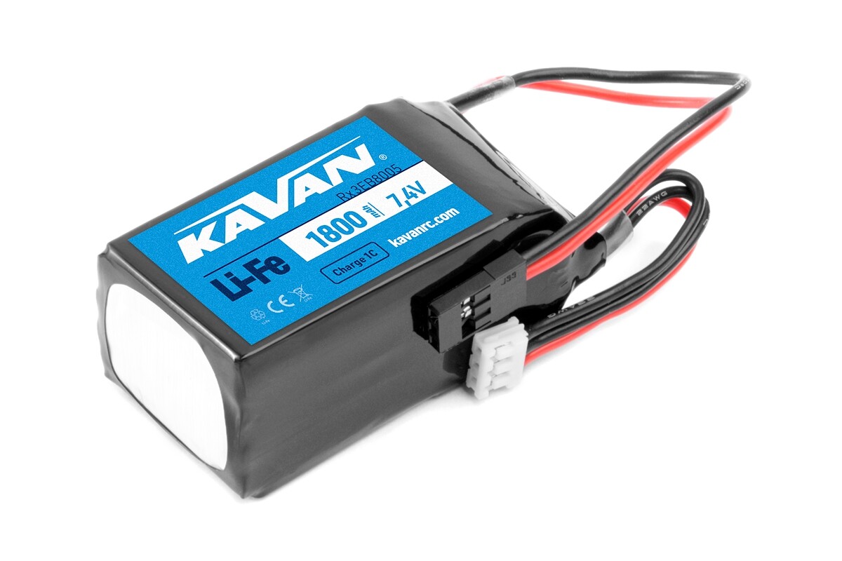 KAVAN Li-Fe 1800mAh/6,4V RX - KAV33.8005 - expresní doprava