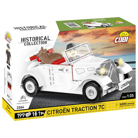 COBI 1934 Citroën Traction 7C, 1:35, 199 hp, 1 f, 1 pes