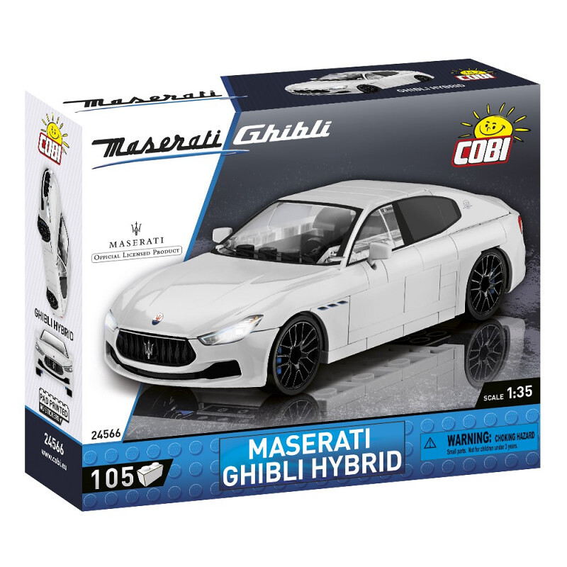 COBI MASERATI GHIBLI Hybrid, 1:35, 105 k - COBI-24566 - expresní doprava