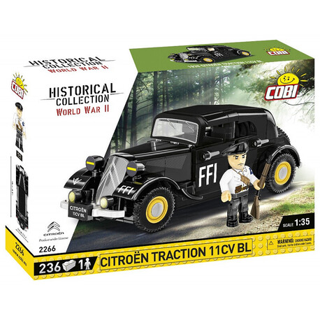 COBI 1938 Citroën Traction 11CV, 1:35, 236 hp, 1 f