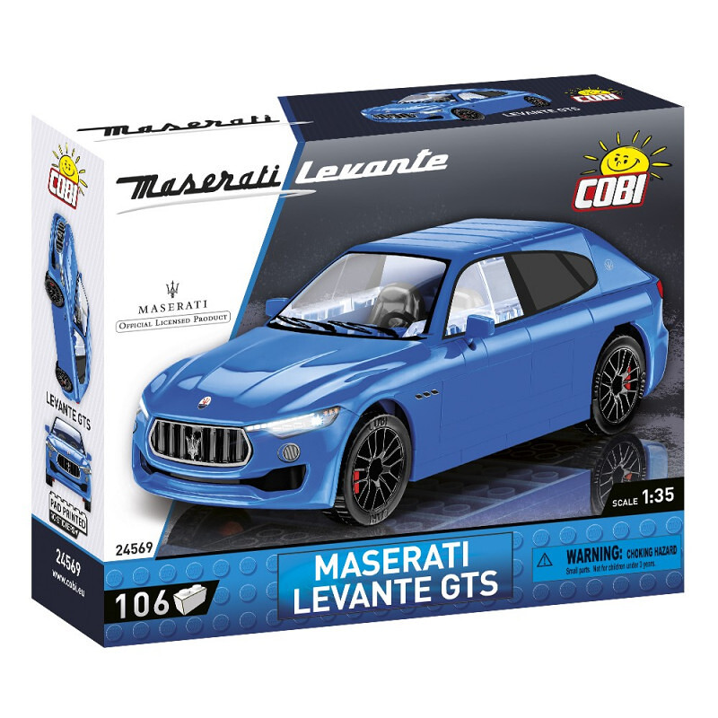 COBI MASERATI LEVANTE GTS, 1:35, 106 k - COBI-24569 - expresní doprava