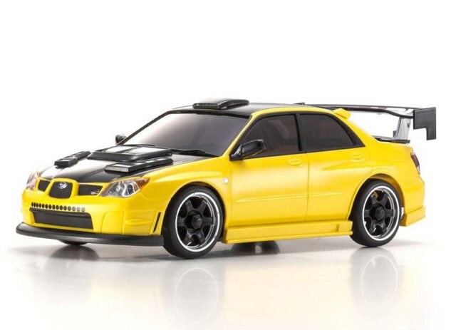 Mini-Z AWD Subaru Impreza Aero Kit CFRP Hood Yellow (MA-020/KT531P) - K.32620MY - expresní doprava