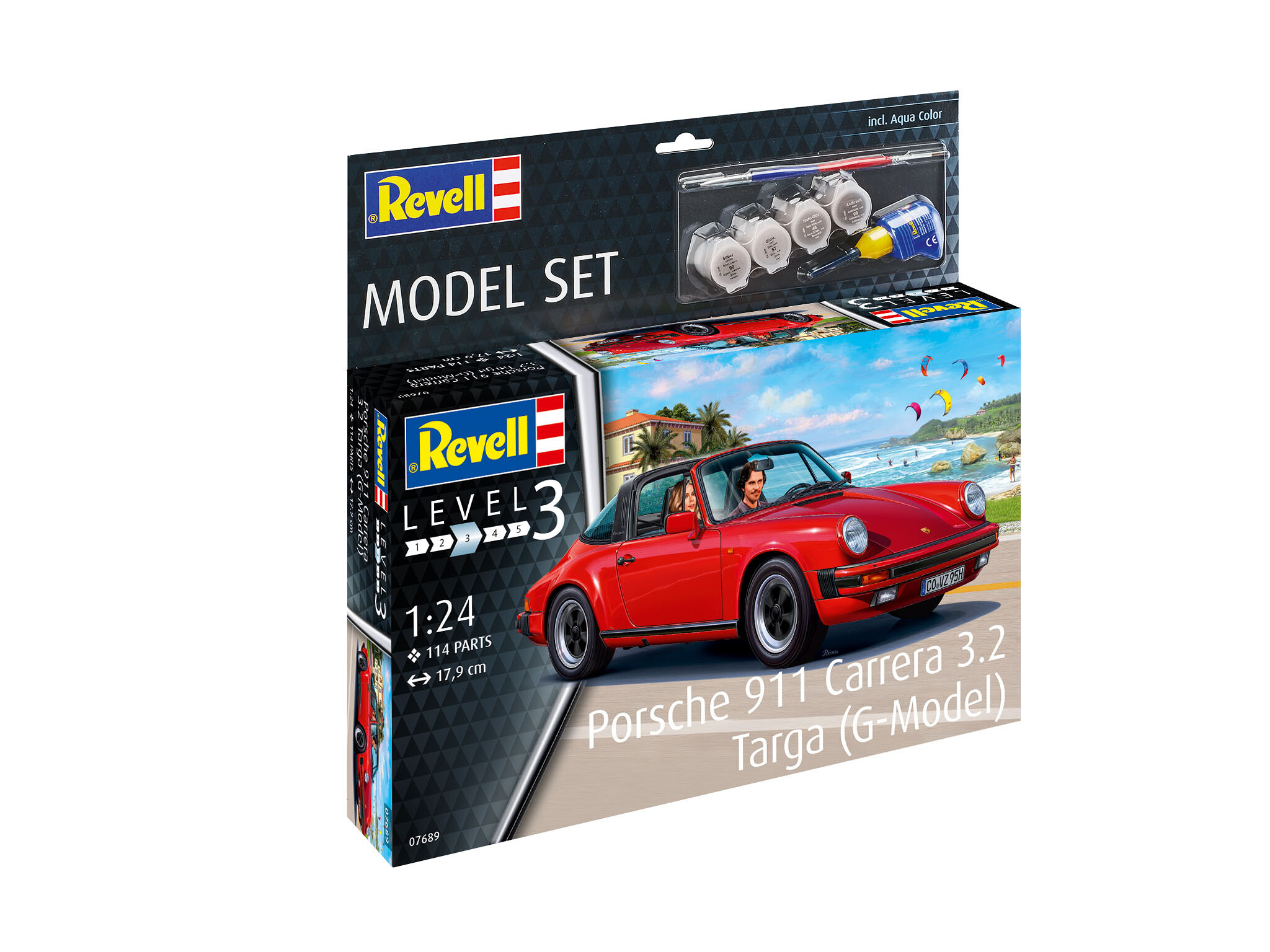 Revell ModelSet auto 67689 - Porsche 911 Targa (G-Model) (1:24) - 18-67689 - expresní doprava