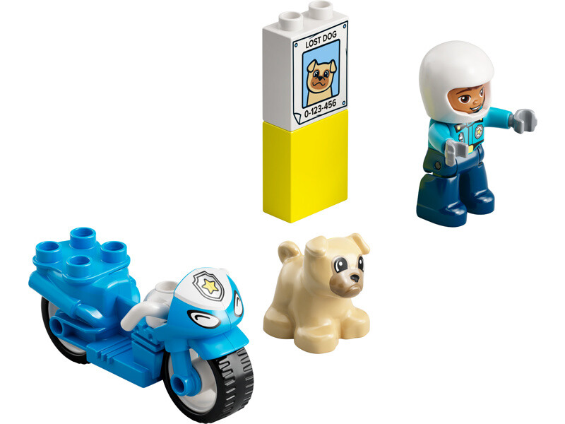 LEGO DUPLO - Policejní motorka - LEGO10967 - expresní doprava