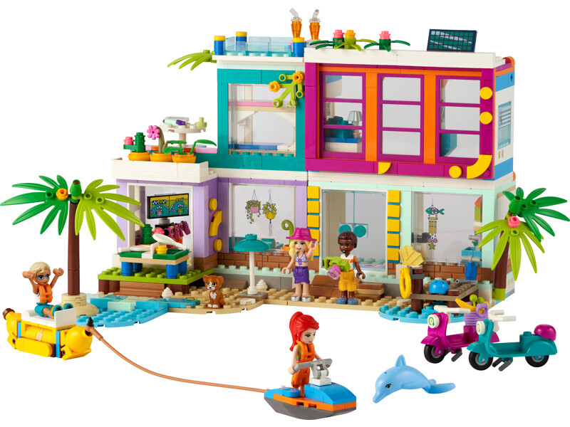 LEGO Friends - Prázdninový domek na pláži - LEGO41709 - expresní doprava