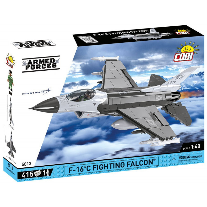 COBI Armed Forces F-16C Fighting Falcon, 1:48, 415 k, 1 f - COBI-5813 - expresní doprava