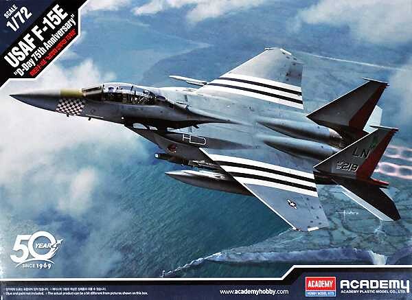 Academy Model Kit letadlo 12568 - USAF F-15E "D-Day 75th Anniversary" (1:72) - 36-12568 - expresní doprava