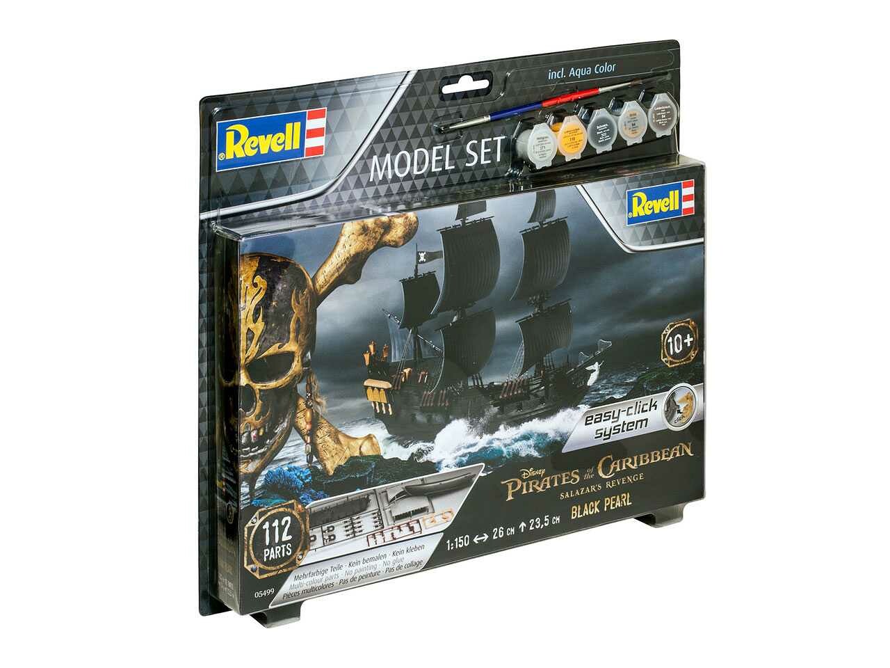 Revell EasyClick ModelSet loď 65499 - Black Pearl (1:150) - 18-65499 - expresní doprava