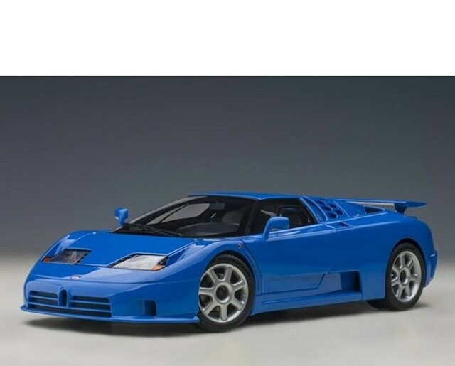 AUTOart 1:18 Bugatti EB110 SS (francouzská závodní modrá) - 70917 - expresní doprava