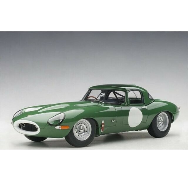 AUTOart 1:18 Jaguar Lightweight E-Type (opalizujúca tmavo zelená) 2015 73648