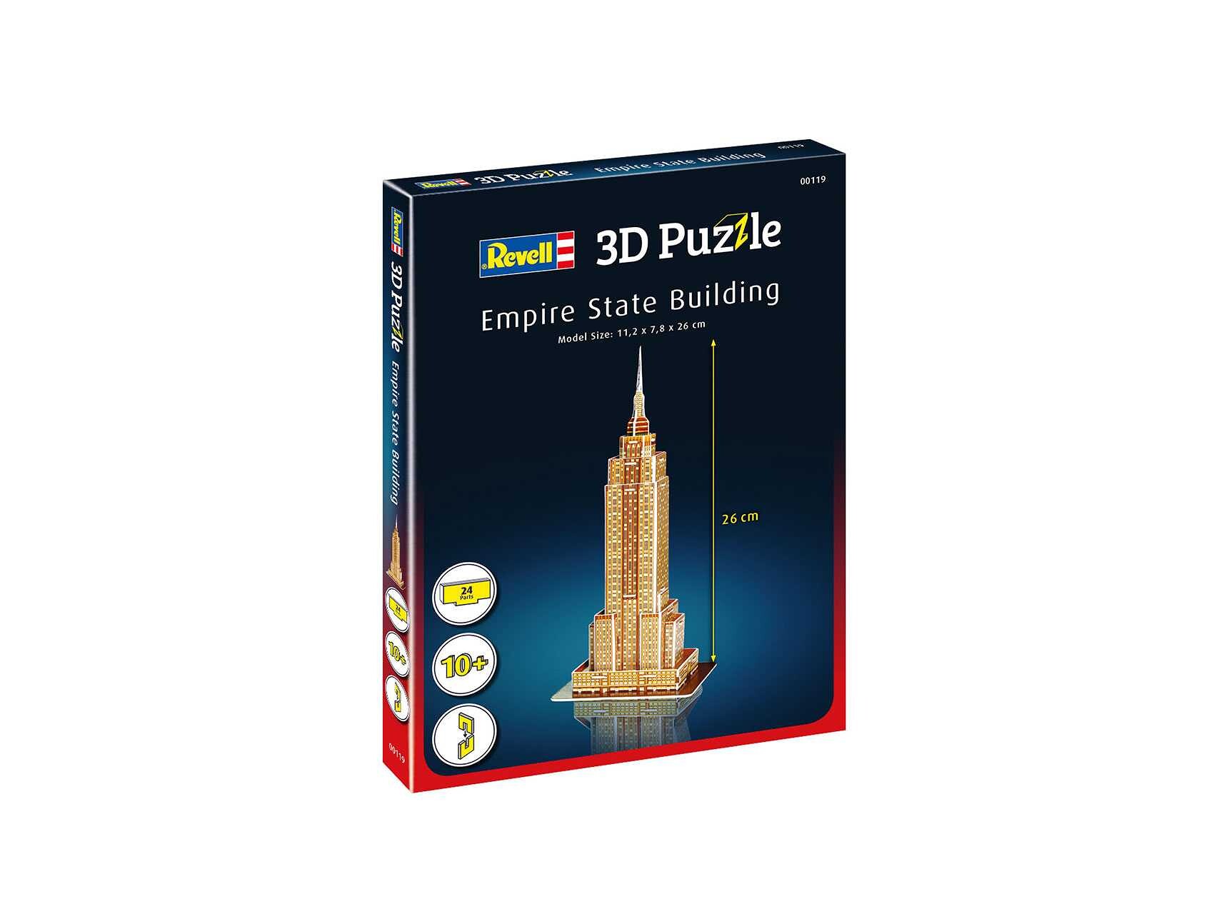 3D Puzzle REVELL 00119 - Empire State Building - 18-00119 - expresní doprava