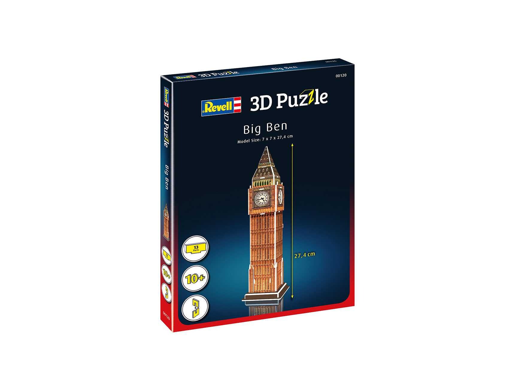 3D Puzzle REVELL 00120 - Big Ben - 18-00120 - expresní doprava