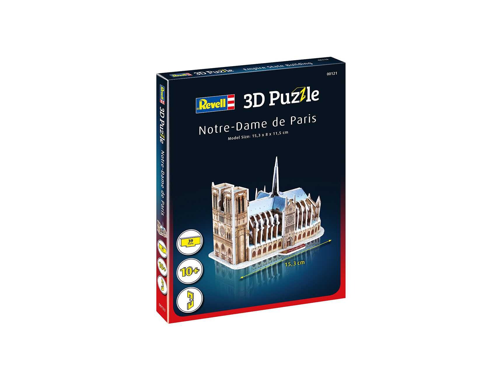 3D Puzzle REVELL 00121 - Notre-Dame de Paris - 18-00121 - expresní doprava