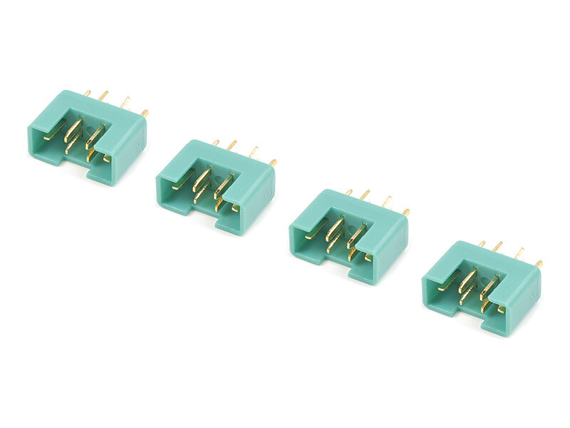 Konektor pozlátený MPX samec (4) [GF-1004-003]