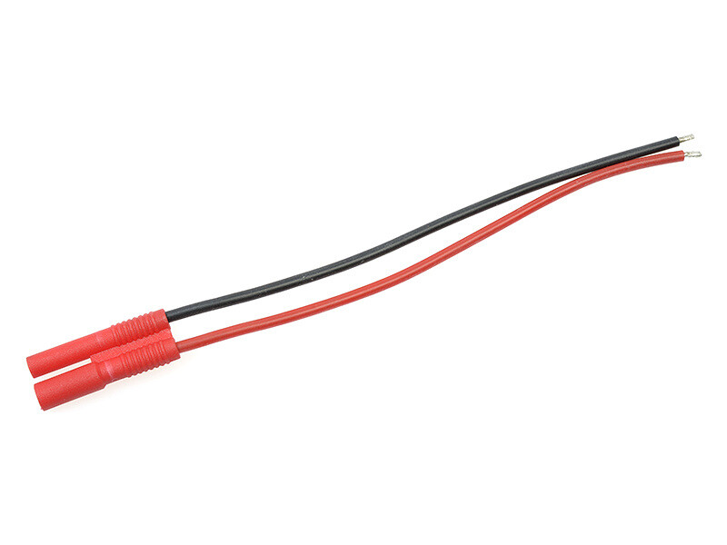 Revtec Konektor zlacený 2.0mm samec s kabelem 20AWG 10cm - GF-1060-003 - expresní doprava