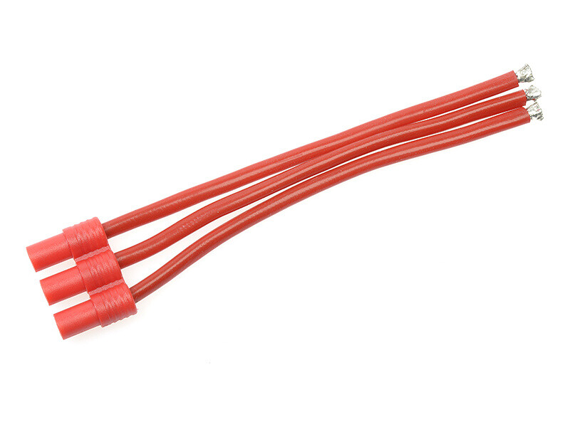 Revtec Konektor zlacený 3.5mm 3-pin samice s kabelem 14AWG 10cm - GF-1065-002 - expresní doprava