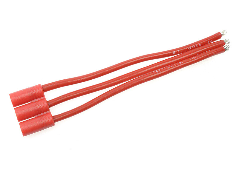 Revtec Konektor zlacený 3.5mm 3-pin samec s kabelem 14AWG 10cm - GF-1065-003 - expresní doprava